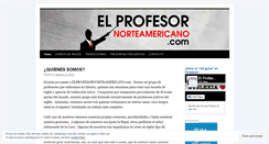 Desktop Screenshot of elprofesornorteamericano.com